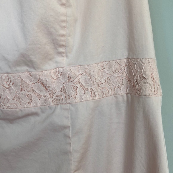 PINK LACE KNEE LENGTH DRESS - Picture 7 of 8